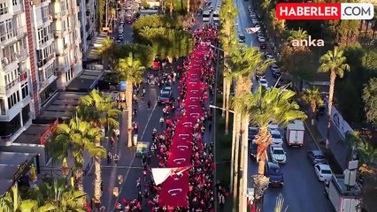 Cumhuriyet'in 101. Yıl Dönümü Mersin'de Coşkuyla Kutlandı