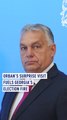 Orban's surprise visit fuels Georgia's election fire