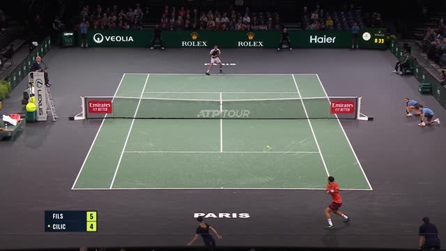 Rolex Paris Masters - Arthur Fils remporte son premier match du tournoi