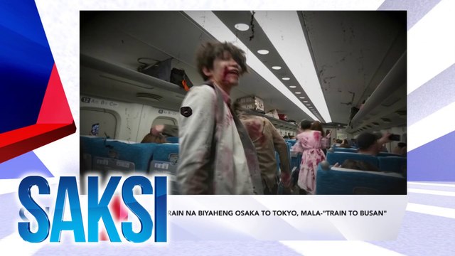 SAKSI RECAP: Zombie train na biyaheng Osaka to Tokyo, mala- Train to Busan (Originally aired on October 28, 2024)