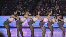 Sexy Dance Cheerleader black stockings and high heels girls可愛女孩 性感開場舞