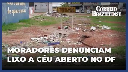 Denúncia: moradores obrigados a viver em meio ao lixo