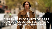 10 parkas elegantes de Zara con los colores tendencia del Otoño/Invierno 2025