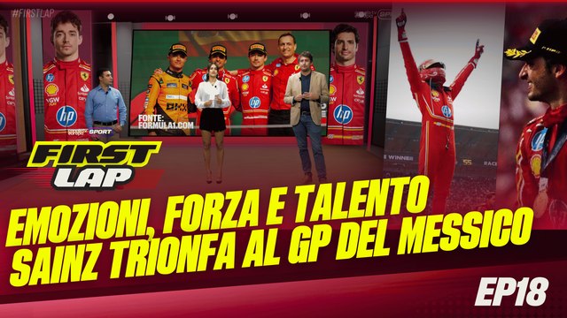 FirstLap - EP 18 | Commento #f1 GP Mexico | #Sainz voleva una vittoria Finale con la #Ferrari