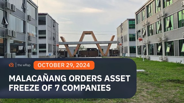 Malacañang wants assets of 7 companies being probed by House quad committee frozen