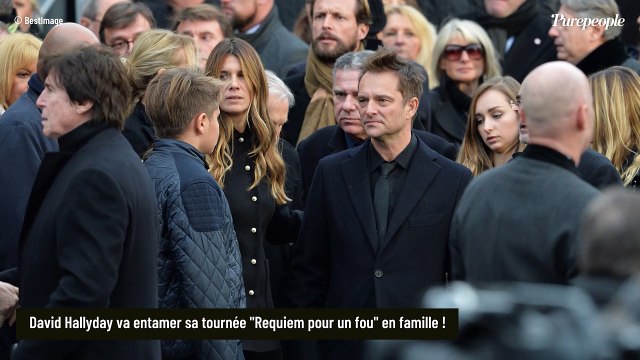 Cameron Hallyday, Ilona et Emma Smet... Comment David Hallyday projette sous la lumière ses 3 enfants