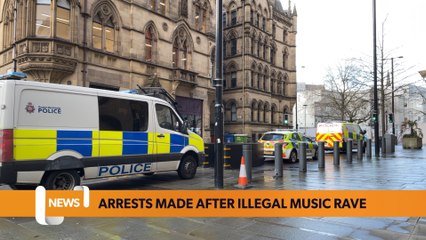 Police make arrests after illegal rave in the city