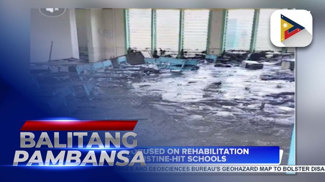 DepEd focused on rehabilitation of Kristine-hit schools
