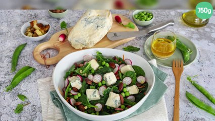 Salade printanière primeur au Gorgonzola AOP