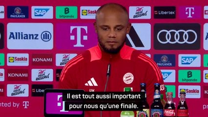 Bayern - Kompany : "Ce match de Coupe est tout aussi important pour nous qu'une finale"