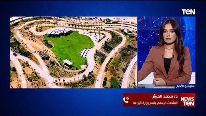 المتحدث باسم وزارة الزراعة يرد على شائعة قطع النخيل والأشجار النادرة بحديقة الأورمان