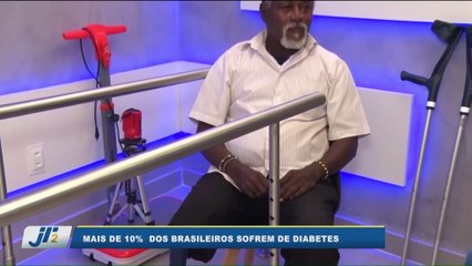 Mais de 10% dos brasileiros sofrem diabetes
