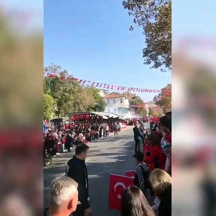 Tekirdağ'da gösteri yapan yunus polisleri diğer polislere çarptı