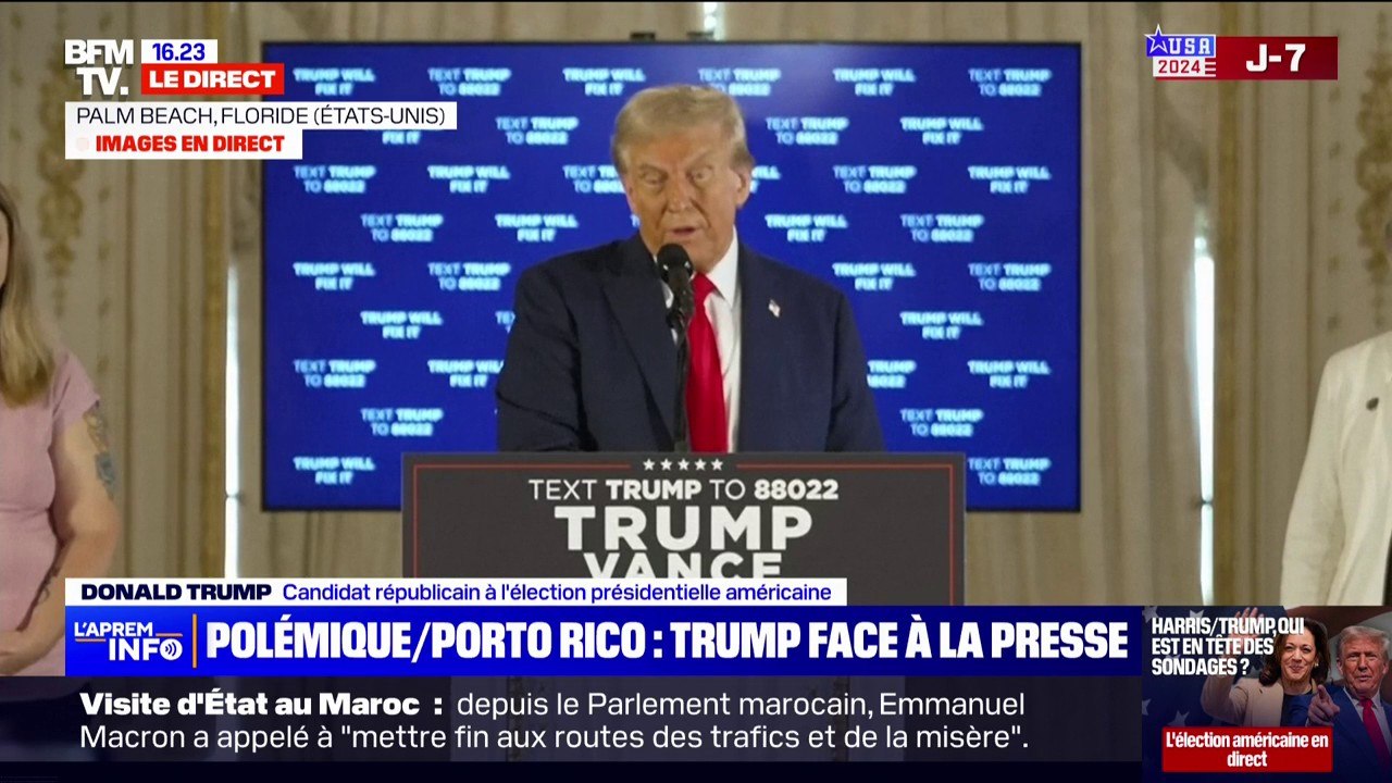 Donald Trump: "Kamala Harris ne devrait jamais être autorisée à devenir présidente des États-Unis"