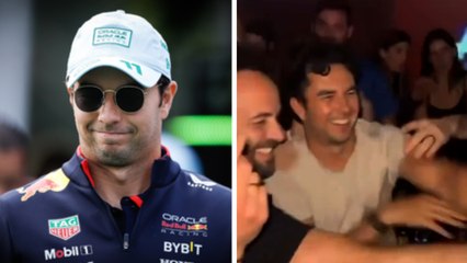 Checo Pérez se despide del GP de México con tremenda fiesta a pesar de quedar en último lugar
