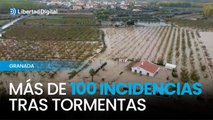 Granada activa plan especial por más de 100 incidencias tras tormentas