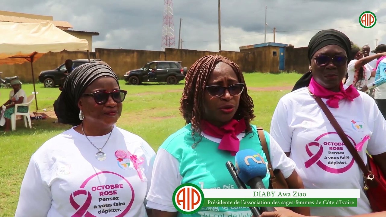 Région – Gagnoa / Lancement des activités du mois ‘d’octobre rose’ à Gagnoa