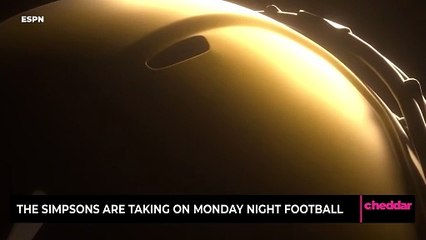 The Simpsons are Taking on Monday Night Football