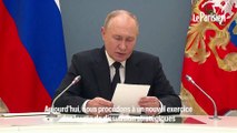 La Russie lance un exercice nucléaire, supervisé par Vladimir Poutine
