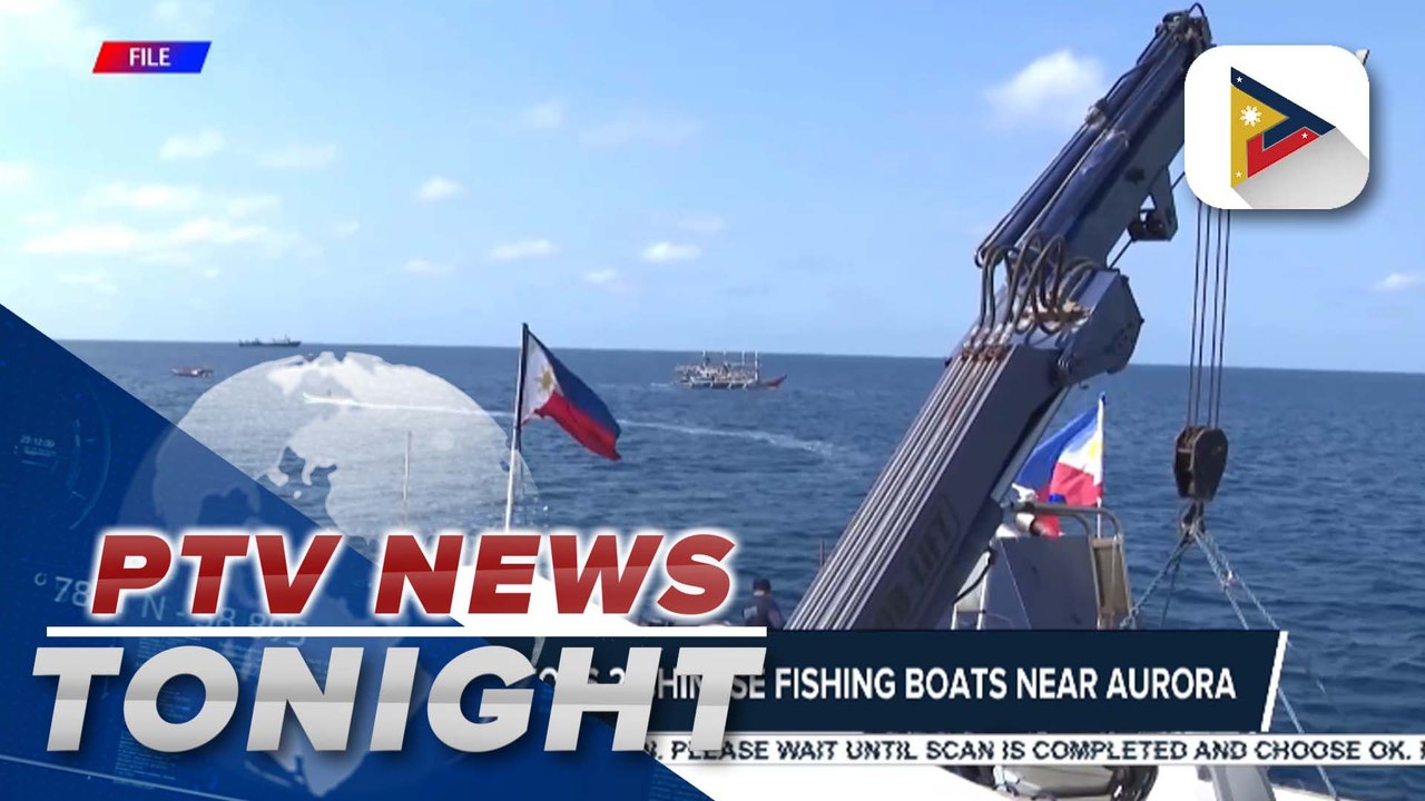 PH Navy monitors 2 Chinese fishing boats near Aurora