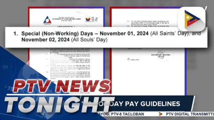 DOLE issues holiday pay guidelines