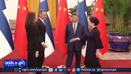 Finnish President visits China: "We all share the same global challenges"