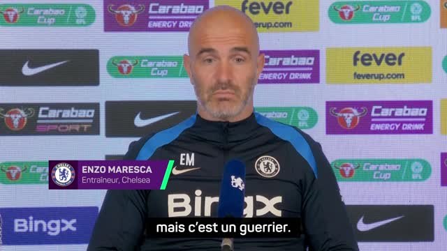 Chelsea - Maresca : Fofana est un guerrier, il se bat contre la douleur