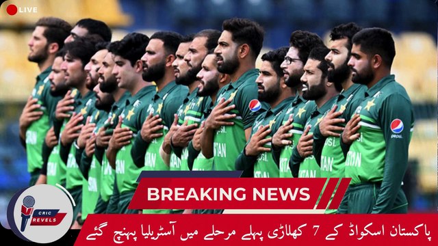 Pakistani Squad Arrives in Australia for ODI and T20 Series| Pakistan vs Australia| Cric Revels