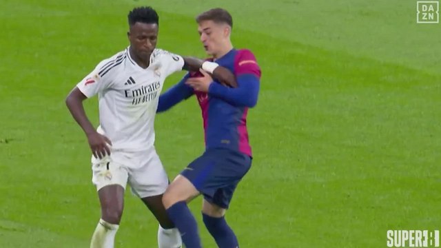 DAZN saca a la luz la otra frase que le dijo Vinicius a Gavi tras el gesto del 0-4