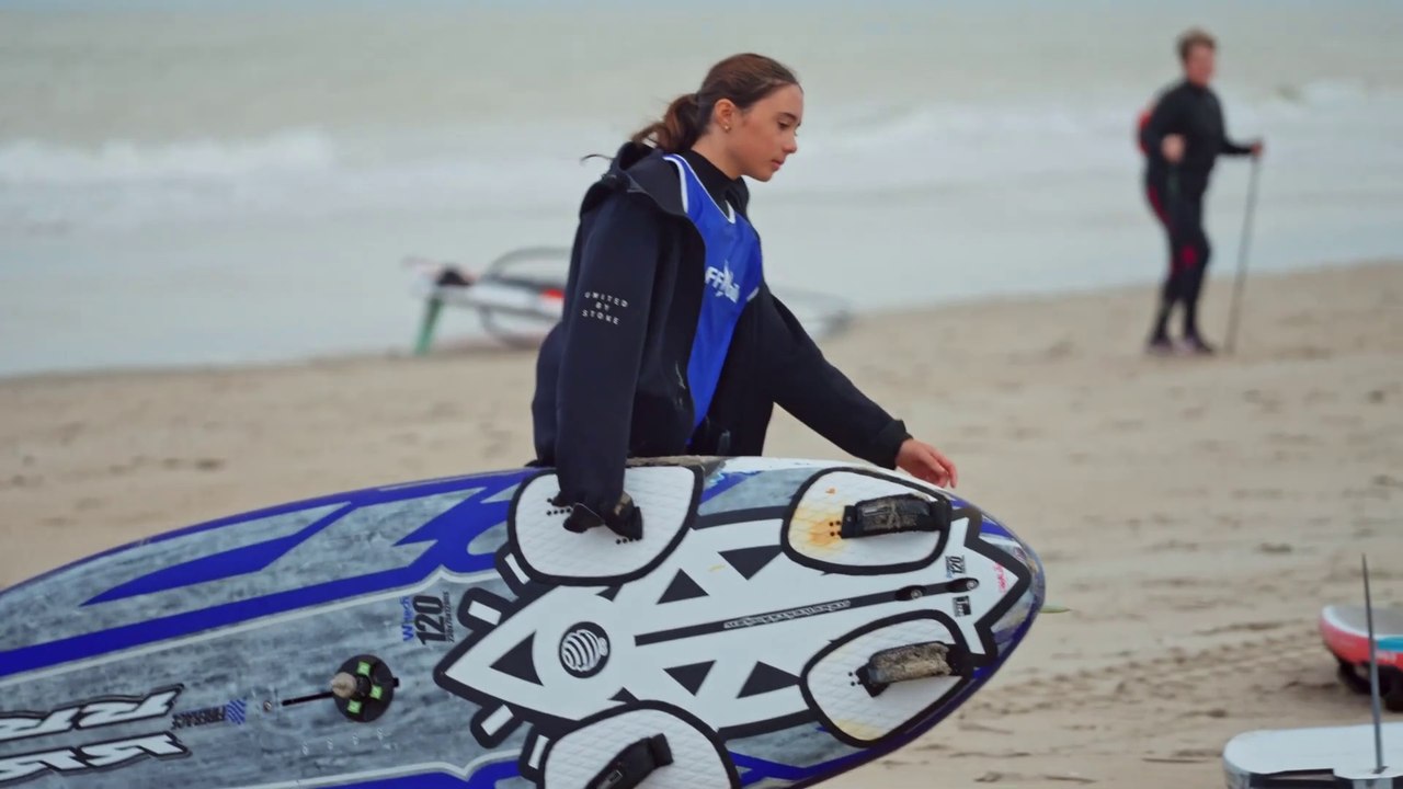 Championnat de France Extrême Glisse Slalom 2024 - jour 2 - Fédération Française de Voile 2024