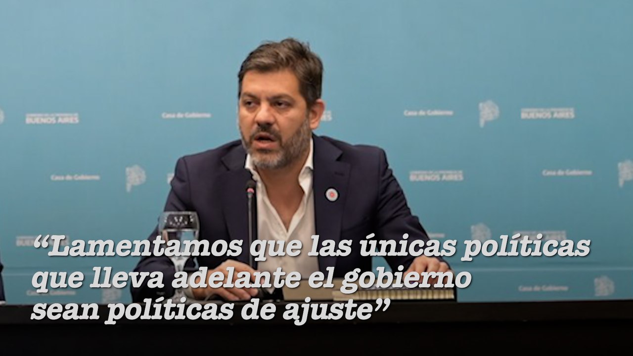 Bianco repasó diversas mediciones de la economía argentina: "Las únicas políticas que lleva adelante el gobierno sean políticas de ajuste"
