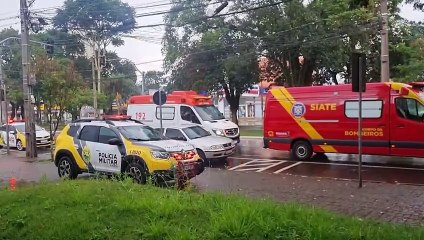 PM age rapidamente e prende suspeito após esfaqueamentos na Avenida Brasil