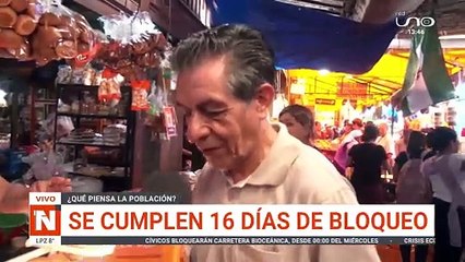 ¿Qué piensa la población acerca de los bloqueos?