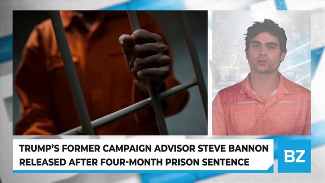 Trump's Former Campaign Advisor Steve Bannon Released After Four-Month Prison Sentence