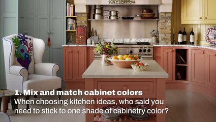 Colorful Kitchen Ideas To Brighten Up Your Cooking Space