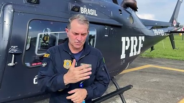 Helicóptero da PRF transporta criança de 3 anos para realizar transplante em hospital 1