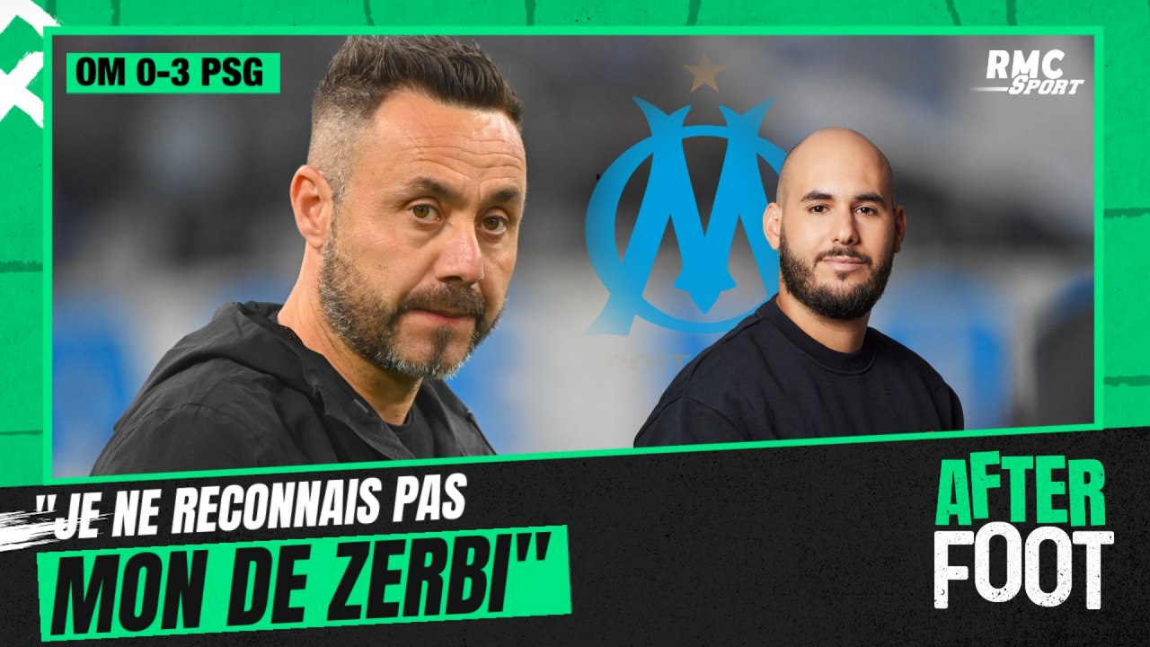 OM 0-3 PSG : "Je ne reconnais pas mon De Zerbi" lâche Acherchour