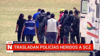 Trasladan a heridos a SCZ