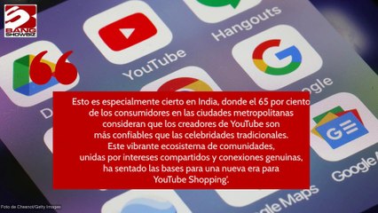 Lanza YouTube programa de afiliados de compras en India