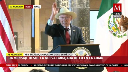 Ken Salazar afirma que México debería celebrar la captura de 'El Mayo' por parte de EU