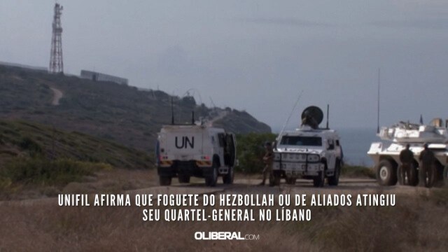 Unifil afirma que foguete do Hezbollah ou de aliados atingiu seu quartel-general no Líbano