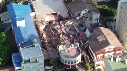 아르헨티나 해변마을 호텔 붕괴..."1명 사망·10여 명 실종" / YTN