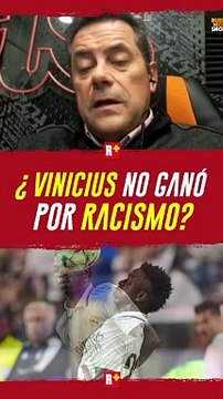 ¿Vinicius Jr no ganó el balón de oro por rascismo?
