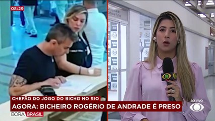 Bicheiro Rogério de Andrade é preso no RJ por morte de rival