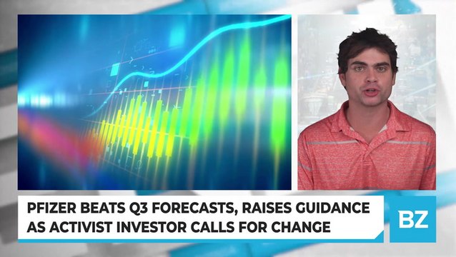 Pfizer Beats Q3 Forecasts, Raises Guidance As Activist Investor Calls For Change
