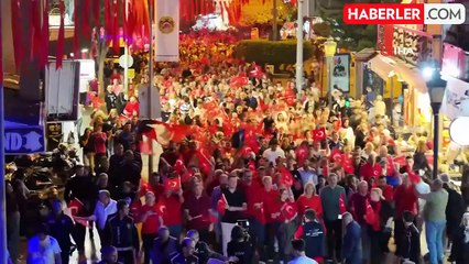 Alanya'da 29 Ekim Cumhuriyet Bayramı Coşkuyla Kutlandı