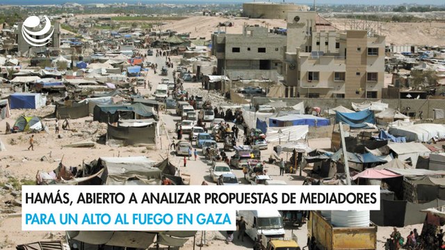 Hamás, abierto a analizar propuestas de mediadores para un alto al fuego en Gaza