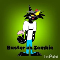 Johnny & Friends: Buster as Zombie in Speedpaint