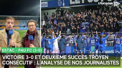 Deuxième victoire de suite pour l'Estac qui bat Pau (3-0) : l'analyse de nos journalistes
