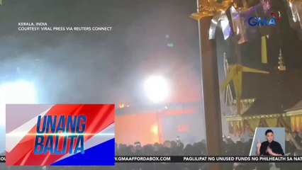 Mahigit 150, sugatan dahil sa pagsabog ng mga paputok sa isang religious festival; 2, arestado | Unang Balita